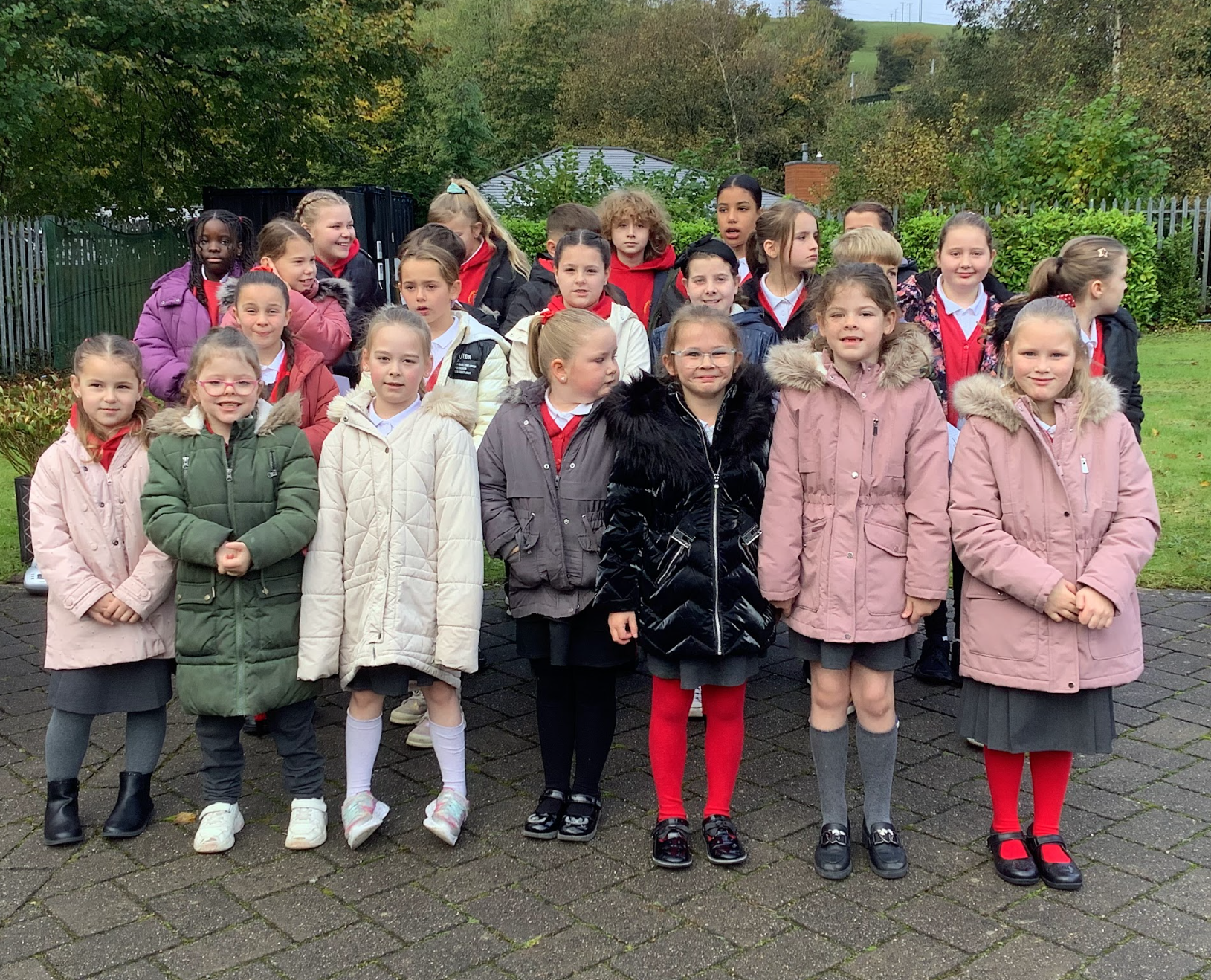 Our ambassadors represented our school at the Senghenydd Memorial