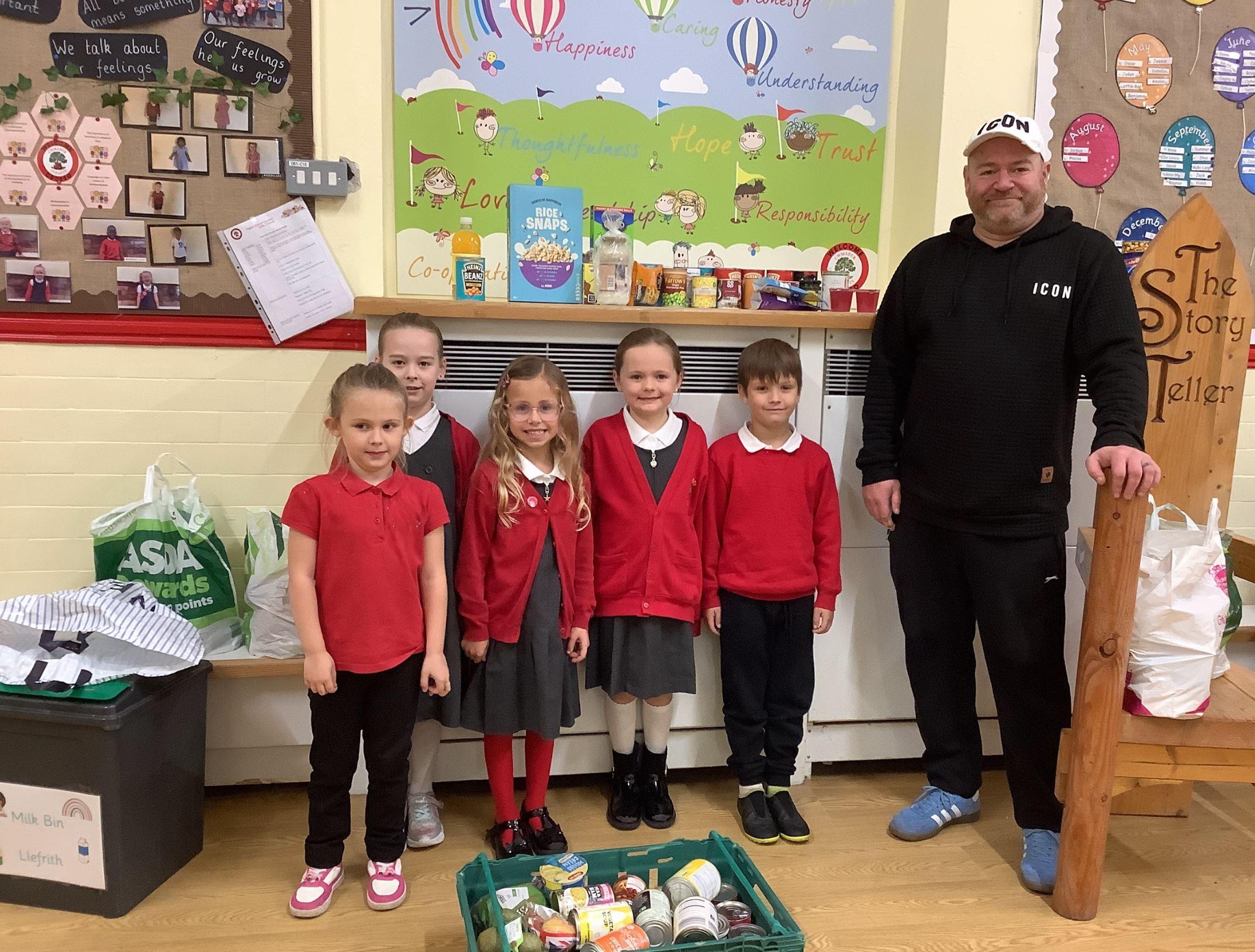 Thank you for donating food towards our Harvest collection for the Food Bank